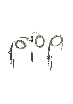 PL Safety Leadclip Soft Core Leader 80cm 35lb 1pcs